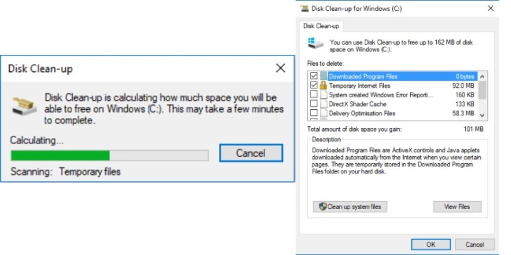 Cómo eliminar archivos basura en Windows 10