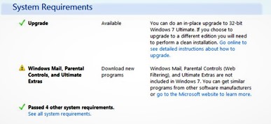 Descargue el Asesor de actualizaciones de Windows 7