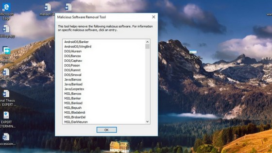 Herramienta de eliminación de software malintencionado