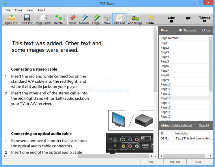 Cómo eliminar texto en un archivo pdf