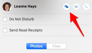 usar imessage para compartir pantalla en mac
