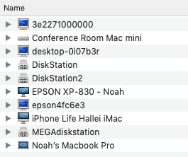 conectarse a otra mac y compartir pantalla