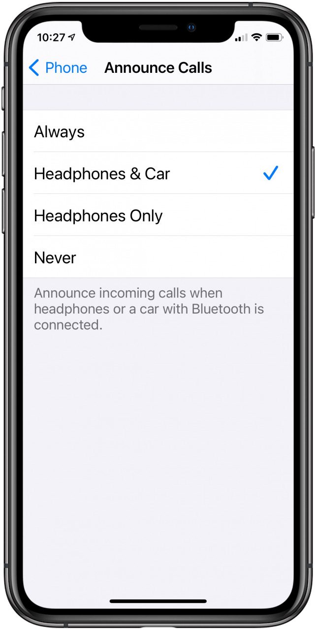 siri anuncia llamadas en el coche y con auriculares