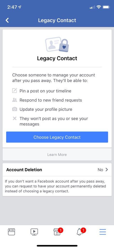 eliminar cuenta de facebook después de la muerte