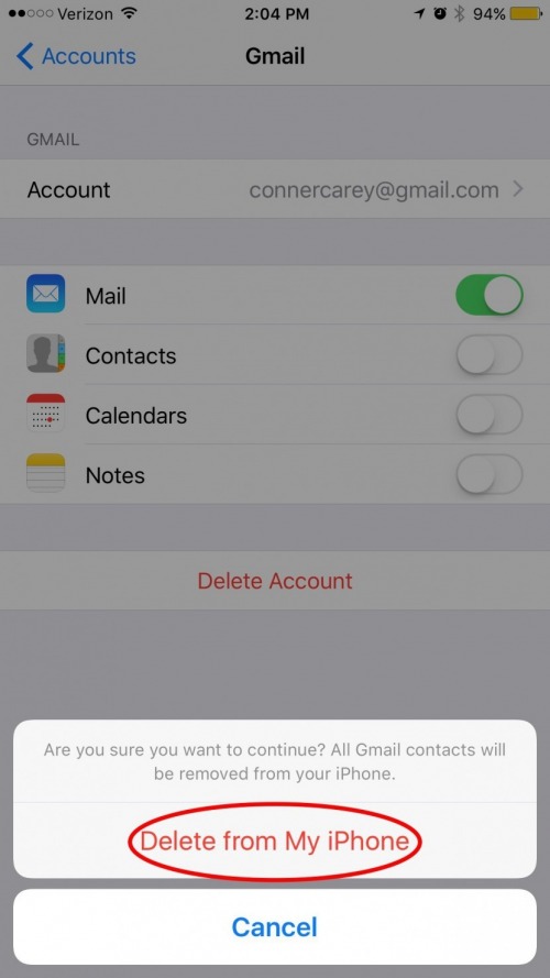 Cómo eliminar fácilmente todos los contactos en iPhone