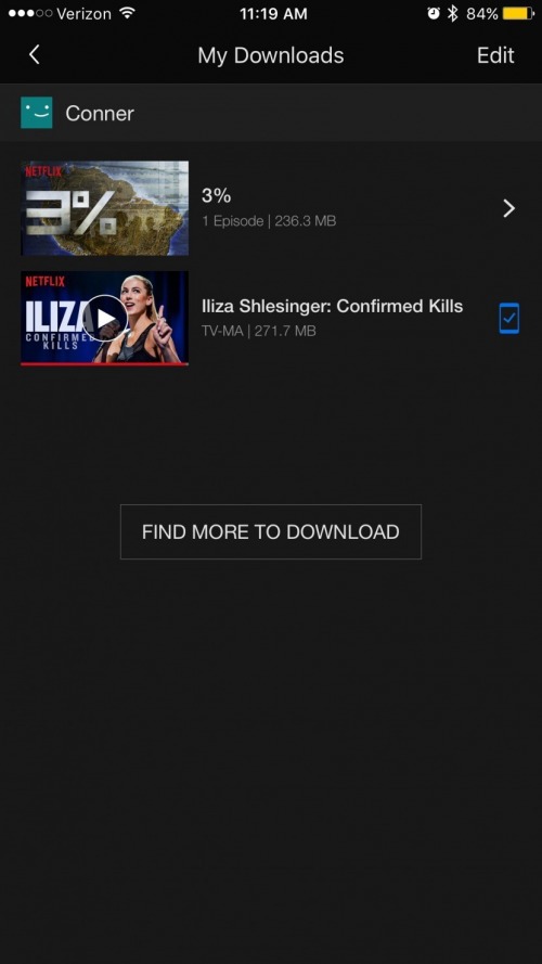 cómo descargar programas de Netflix para verlos sin conexión
