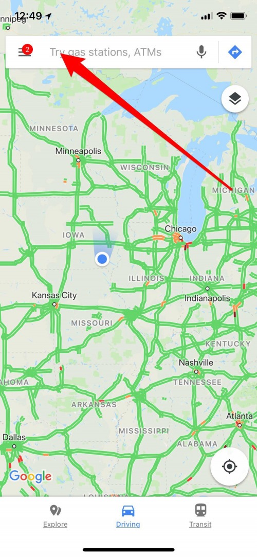 mapas de google iowa