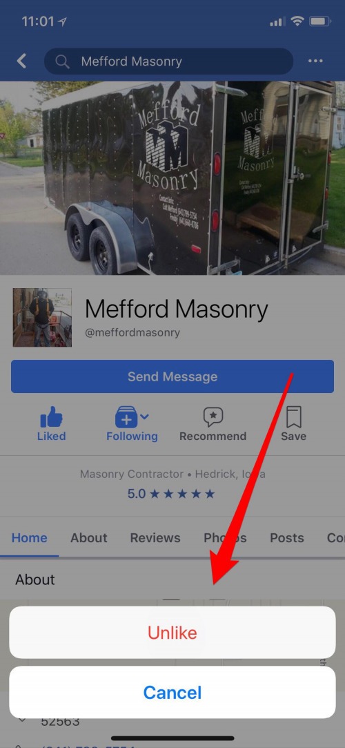 cómo diferenciar una página en facebook
