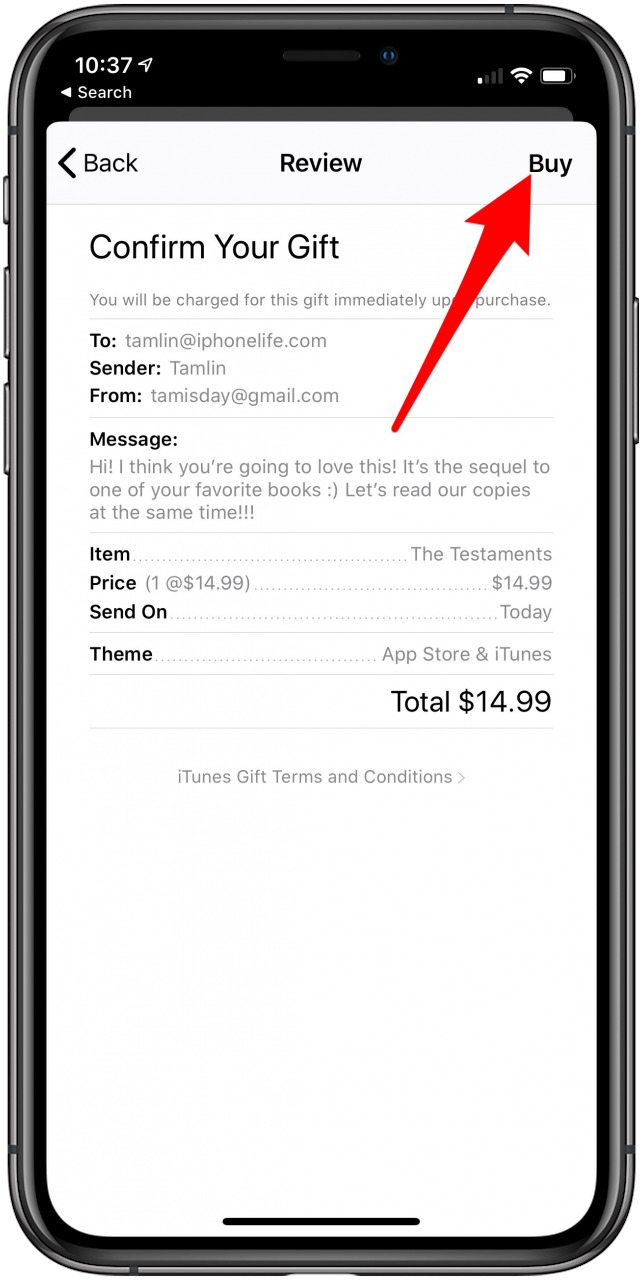 Cómo compartir libros de Apple con amigos como regalo