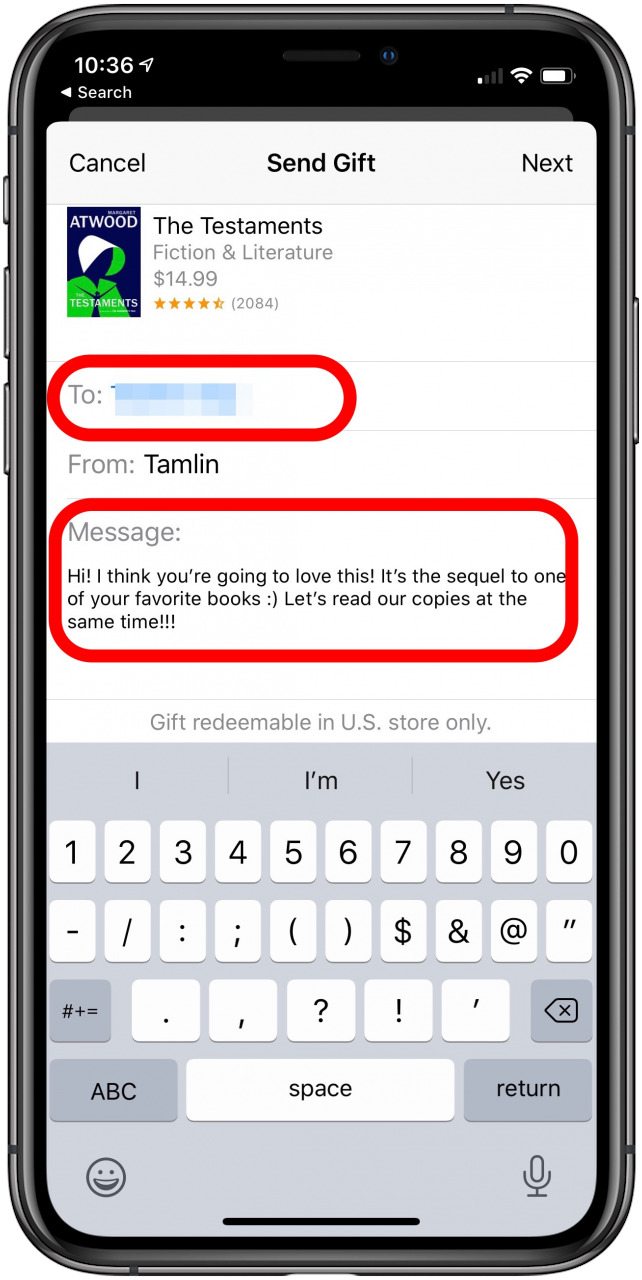 Cómo compartir libros de Apple con amigos como regalo