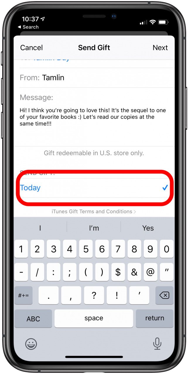 Cómo compartir libros de Apple con amigos como regalo
