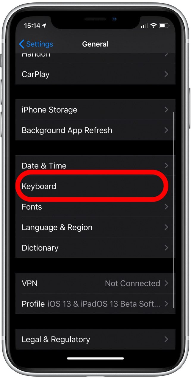 deslizar el iphone