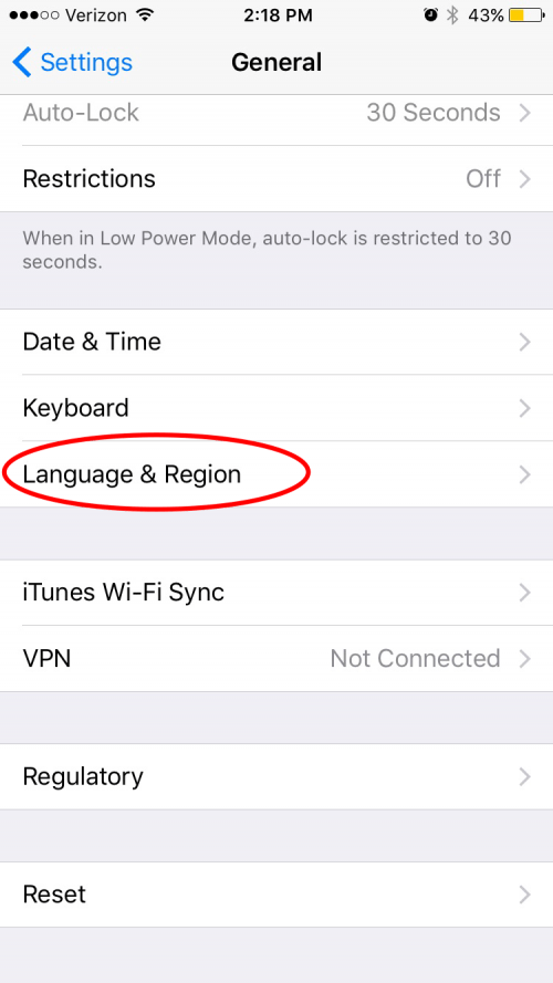 Cómo cambiar el idioma principal en su iPhone
