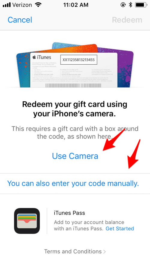 canjear tarjeta regalo itunes en iphone