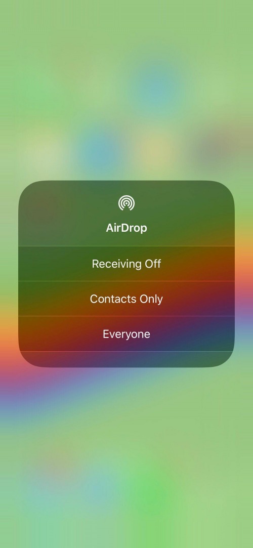 Cómo activar AirDrop y recibir archivos AirDrop en iPhone