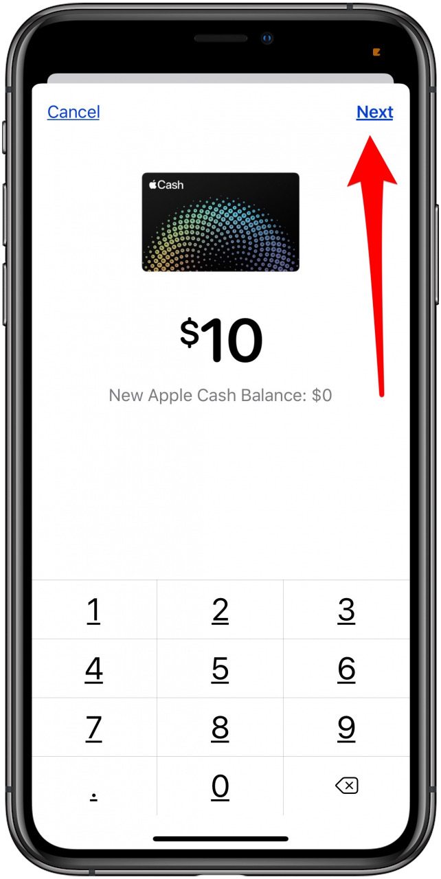 transferir Apple Pay al banco