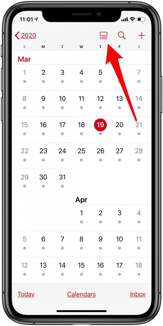 icono de la aplicación de calendario