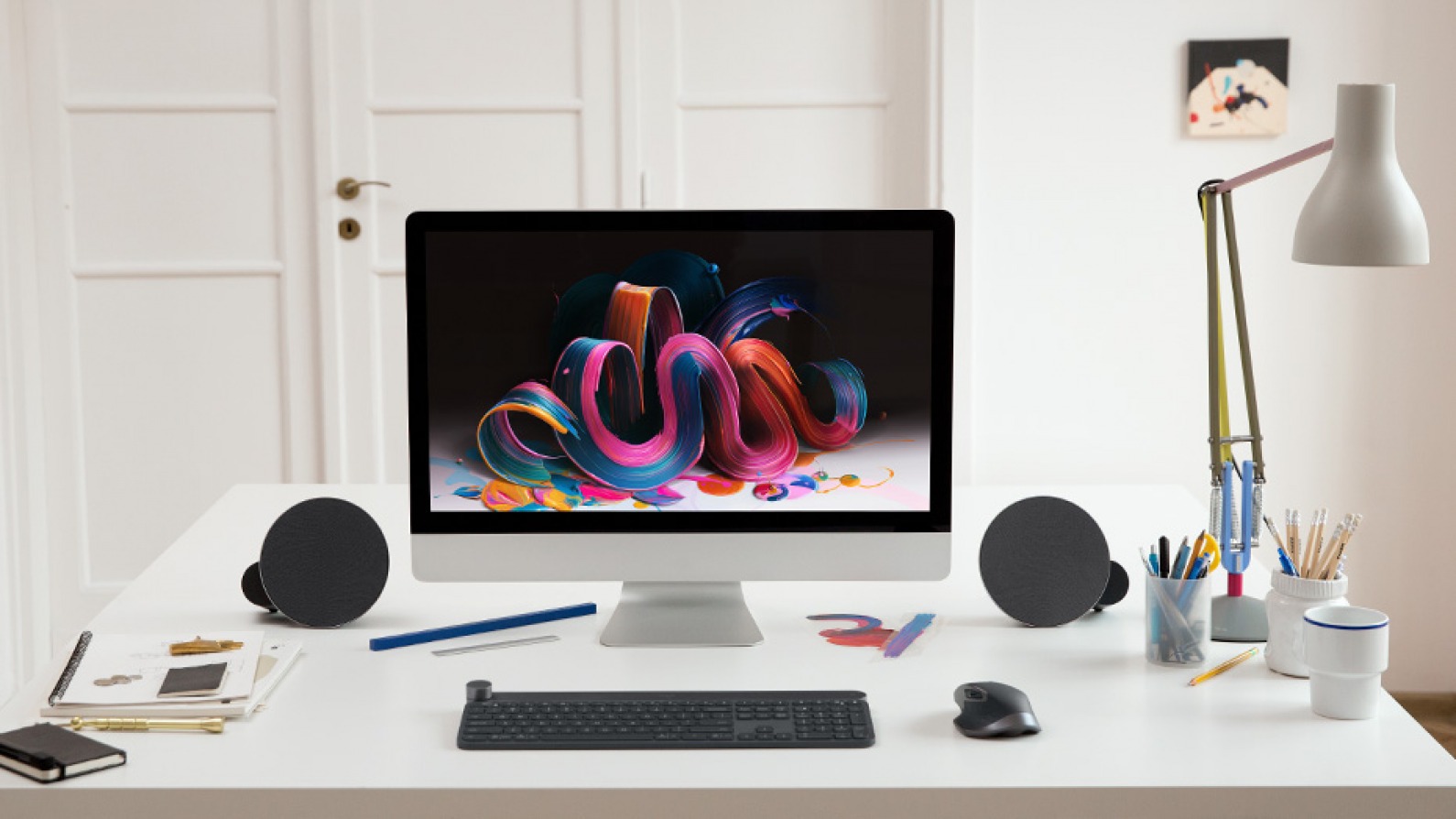 Altavoces MX Sound con iMac