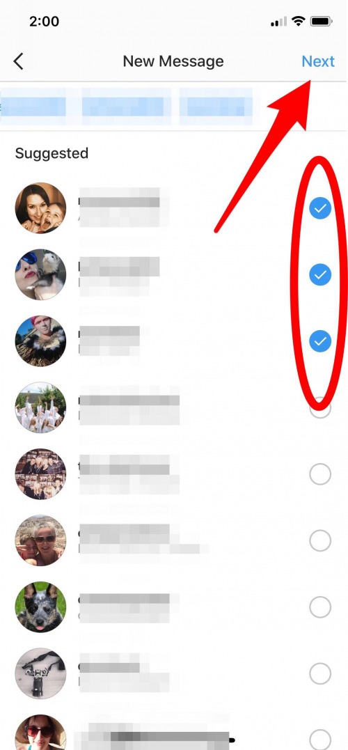 grupo de instagram dm