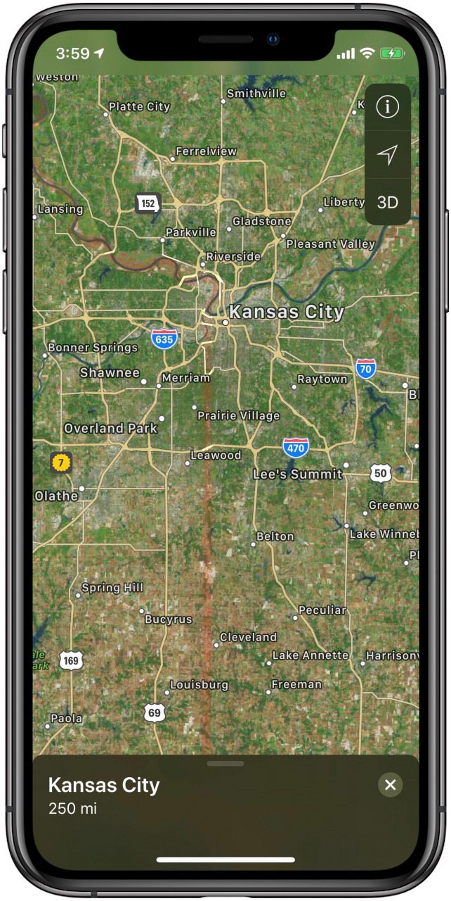 cómo obtener Street View en mapas de Apple