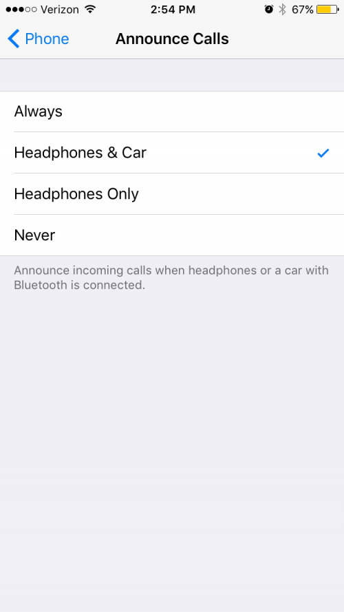 Cómo hacer que Siri anuncie llamadas entrantes con iOS 10