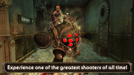 Edición especial centrada en el juego: Rejoice Core Gamers, Bioshock para iOS ha llegado