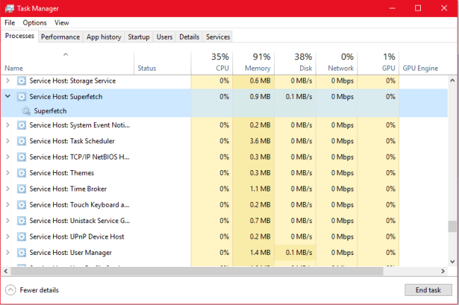Windows Service Host SuperFetch: ¿Qué es? & ¿Cómo eliminarlo?