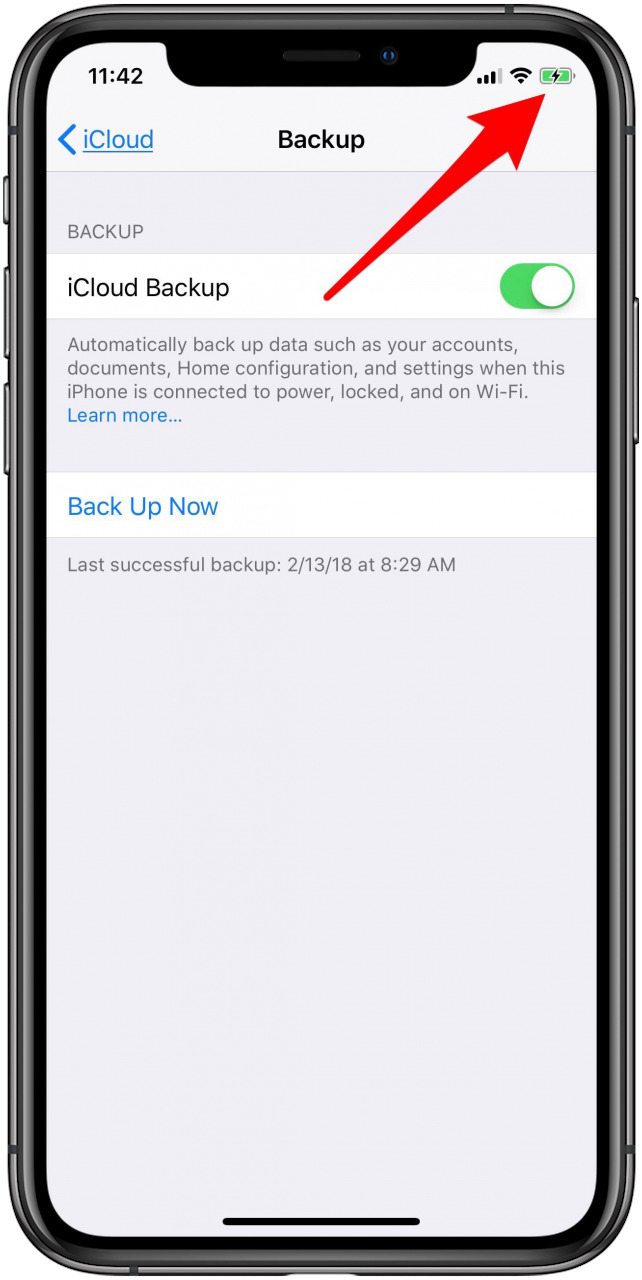 la copia de seguridad del iphone falló