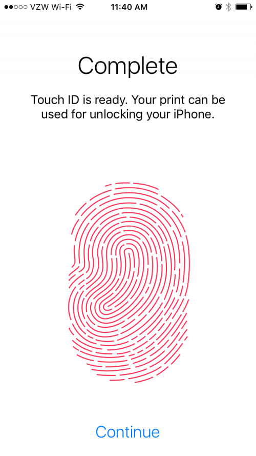 configuración de seguridad del iPhone