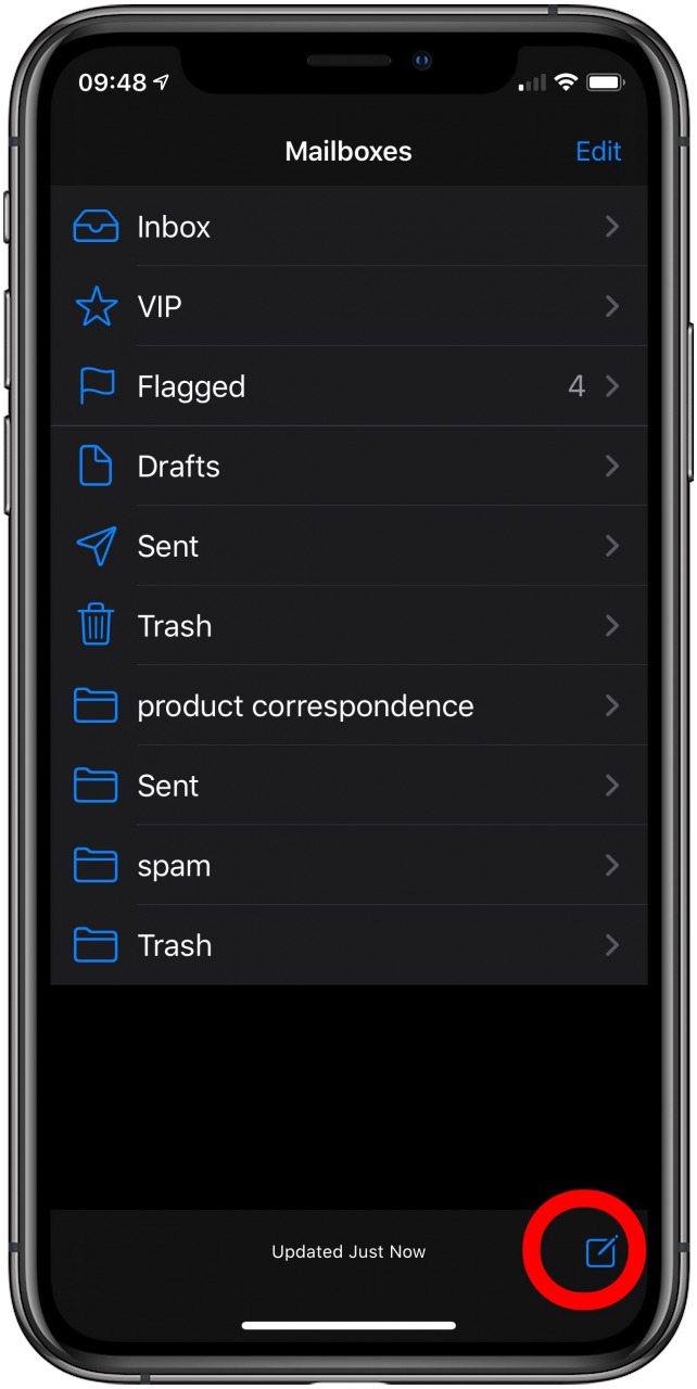 Cómo formatear el correo electrónico en la aplicación de correo de iPhone