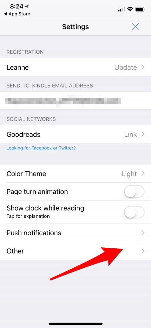 actualizar libros kindle en iphone