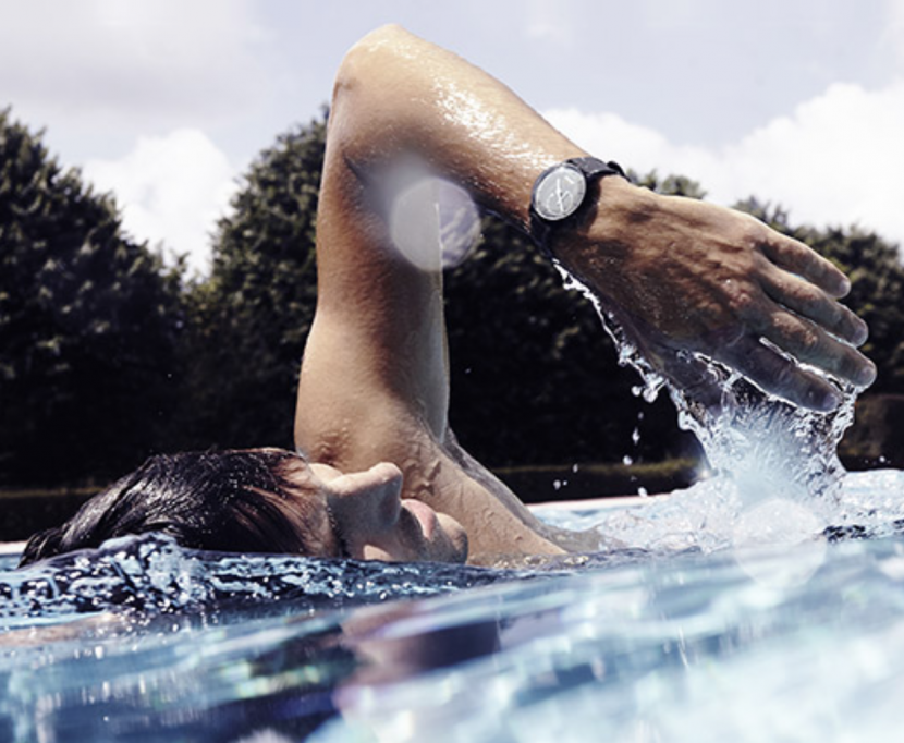 nadando con Withings