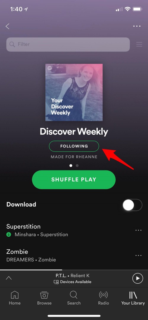 recomendaciones de canciones
