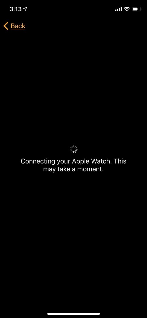 par de reloj de manzana