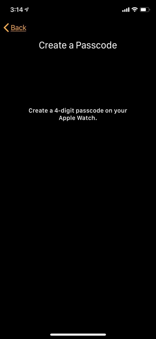 código de acceso para apple watch