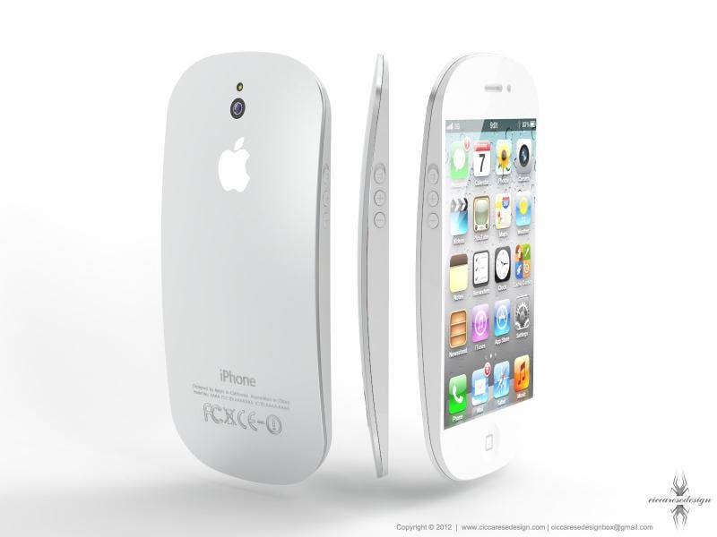 El nuevo iPhone.  www.ciccaresedesign.com