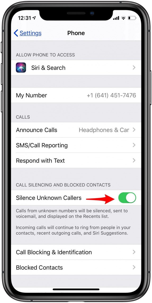   Consejos para iOS 13 Detenga los llamadores automáticos
