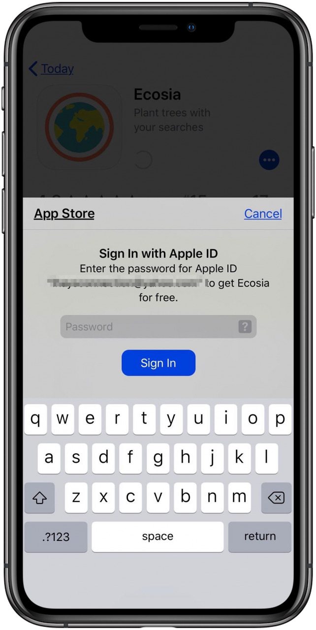 Iniciar sesión con ID de Apple iOS13