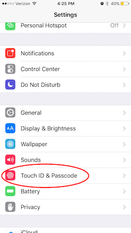 Cómo configurar su iPhone para borrar todos los datos después de 10 intentos fallidos de contraseña