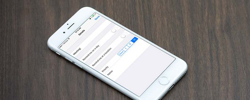 Cómo configurar un recordatorio de prioridad en su iPhone