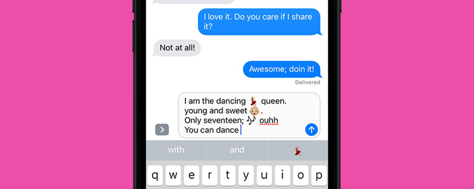 Cómo evitar que los emojis reemplacen palabras en los mensajes