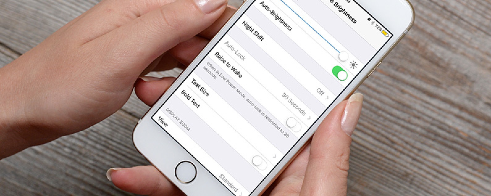 Cómo deshabilitar Raise to Wake en iOS 10 en iPhone