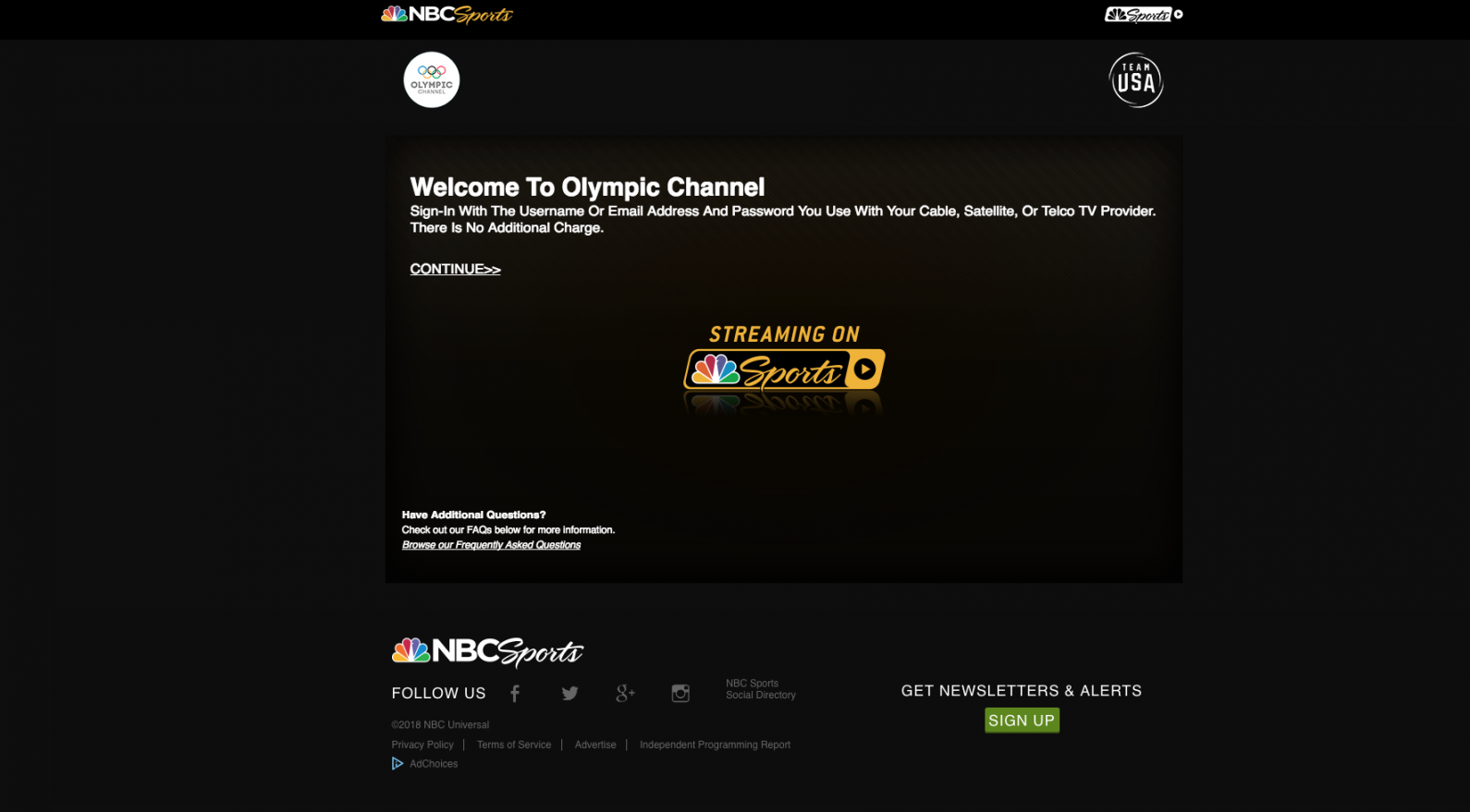 programa olimpico tv