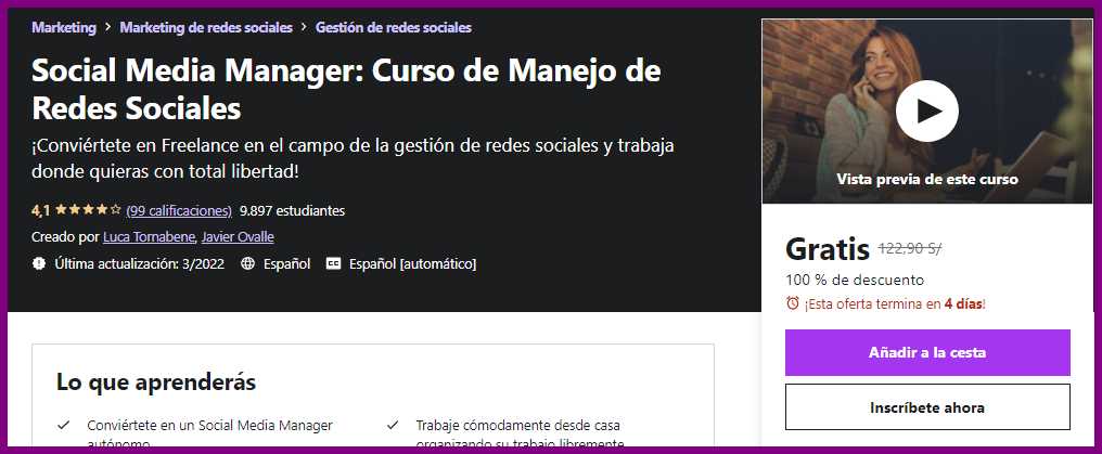 Curso Social Media Manager Curso de Manejo de Redes Sociales